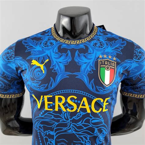 Italy x Versace Football Shirt 2022 